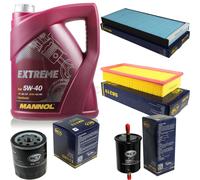 Cambio olio Set 5L MANNOL Extreme 5W-40 motore+SCT Germania Filtro KIT 10133567