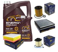 Cambio Olio Set 6L mannol Energy Premium 5W-30 + Sct Inspektions Service