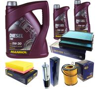 Cambio Olio Set 7L MANNOL Diesel Tdi 5W-30 Api motore + Sct Filtro Kit 10199777