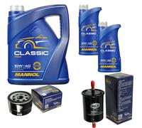Cambio Olio Set 7L Originale MANNOL Classic 10W-40 olio motore Sct Filtro Kit Di