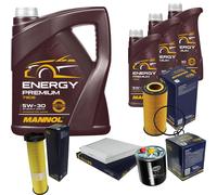 Cambio Olio Set 8L mannol Energy Premium 5W-30 + Sct Inspektions Service