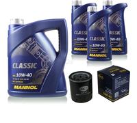 Cambio Olio Set 8L Originale MANNOL Classic 10W-40 olio motore Sct Filtro di Kit