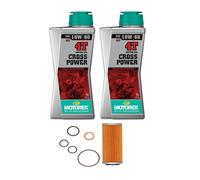 Cambio Olio Set Adatto An KTM Sxf EXC SMR Freeride Filtro + Motorex