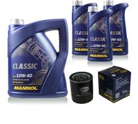 Cambio Olio Set Da 8L Originale mannol Classic 10W-40 olio motore Sct Filtro Kit