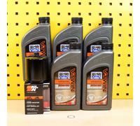 Cambio Olio Set Filtro K&n Performance Motore 5L Belray V-Twin 20W50 Minerale