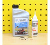 Cambio Olio Set Filtro Msk 5w40 per : Vespa LX Primavera S Sprint 50 4T