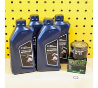 Cambio Olio Set Hiflo Filtro BMW Advantec Ultimate 5w40 per : Bwm F 750 850 GS