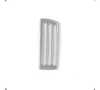 Cambio Pannello Telaio Copertura Pannell Per A4 Per B8 2009-2016 Per Auto Guida A Sinistra Console Cambio Griglia Cornice Decorazione Adesivo Acciaio Inossidabile Interni(Silver)