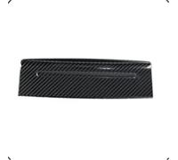 Cambio Pannello Telaio Copertura Pannell Per A6 Per C7 2012-2018 Pannello Copertura Accendisigari Posteriore Dell'auto Rivestimento Fibra Carbonio Adesivo Colorato Interni(Carbon Fiber Black)