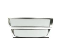 Cambio Pannello Telaio Copertura Pannell Per A6 Per C7 Per A7 2012-2018 Console Auto Pannello CD Condizionatore D'Aria Decorazione Copertura 2 Pezzi Accessori Interni Acciaio Inox