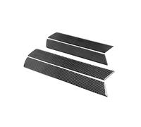 Cambio Pannello Telaio Copertura Pannell Per CRV Per CR-V 2007 2008 2009 2010 2011 4 Pezzi Striscia Copertura Fibra Carbonio Pannello Porta Finestra Auto Adesivo Decorativo Decalcomania