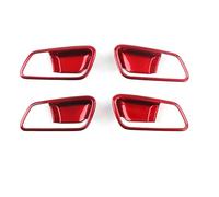 Cambio Pannello Telaio Copertura Pannell Per Kia Per Morning 2021 2022 2023 Copertura Maniglia Interna Della Portiera Dell'auto Colore Rosso Accessori Interni