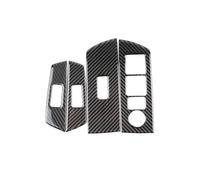 Cambio Pannello Telaio Trim Per Mazda Per CX-9 Per CX9 2016-2020 4pcs Car Interior Door Panel Finestra Pannello Di Controllo Della Copertura Adesivo Rivestimento Console Centrale
