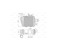 Cambio Raffreddamento per Hyundai Atos Tucson Kia Sportage