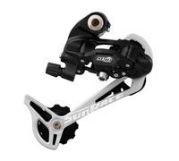 CAMBIO SUNRACE M91 9 VELOCITÀ GABBIA LUNGA NERO ARGENTO MTB 34 DENTI
