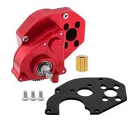Cambio Trasmissiones Metallos Per Axial Per SCX24 1/24 Cingolates | Custodia rigida cambio RC alluminio CNC parete interna liscia copertura imbullonata facili controlli interni Ricambio