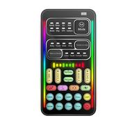 Cambio vocale per adulti - Multifunzione - Handheld - Smaltimento vocale Cool Lights Sound Board Voice Isal/Modulator - Cambio vocale - Debuter con telefono cellulare, effetto calcolo