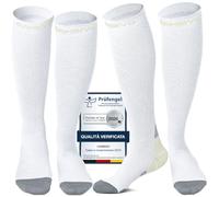 CAMBIVO 2 Paia Calze Compressione Graduata Donna e Uomo, Calze a Compressione 20-30mmHg, Gambaletto Compression Socks Elastiche per Circolazione Gambe, Sport, Trail Running, Viaggio Aereo