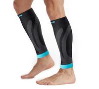 CAMBIVO 2 Paia Polpaccera Compressione Uomo Donna, Calze Compressione, Gambaletti Compressione, Fascia Elastiche Polpaccio, per Corsa, Fitness, Sport, Calcio, Ciclismo, Circolazione, Vene Varicose