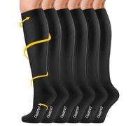 CAMBIVO Calze Compressione Graduata Donna Uomo 3 Paia Calze a Compressione