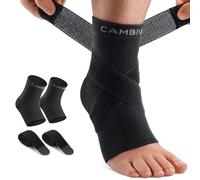 CAMBIVO Cavigliera Sportiva per Distorsione, Supporto per Caviglia con Cinturino Regolabile, Cavigliera Ortopedica, Fascite Plantare, Tutore Caviglia per Distorsione, Tendinite di Achille e Artrite