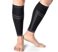 CAMBIVO Polpaccera Compressione Uomo Donna x2, Calze Compressione Graduata, Gambaletti Compressione, Calze Elastiche Contenitive per Sport, Calcio, Corsa, Ciclismo, Circolazione Gambe, Vene Varicose