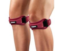 CAMBIVO Tutore Ginocchio Rotulea Regolabile 2 Pezzi, Ginocchiera Ortopedica con Cuscinetto di Compressione, Ginocchiera Rotulea per Tendinite, Infortunio Sportivo, Corsa, Sport