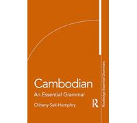 Cambodian: An Essential Grammar – Routledge