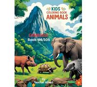 Cambodian Animal Adventures: A Coloring Journey: Explore the Wonders of Cambodia's Wildlife Through Fun and Easy Coloring Pages for Kids Ages 3-6