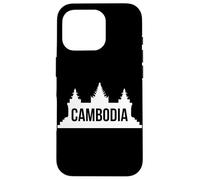 Cambogia Angkor Wat Khmer Vishnu Tempio Asiatico Sud Est Custodia per iPhone 16 Pro