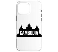 Cambogia Angkor Wat Khmer Vishnu Tempio Asiatico Sud Est Custodia per iPhone 16 Pro Max