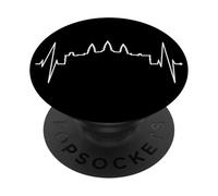 Cambogia Skyline Batticuore Siem Raep I Love Angkor Wat PopSockets PopGrip Adesivo