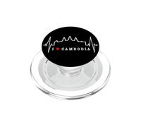 Cambogia Skyline Batticuore Siem Raep I Love Angkor Wat PopSockets PopGrip per MagSafe
