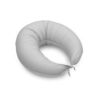 Cambrass -cuscino allattamento bambino a forma di mezzaluna cuscino per gravidanza-cuscino per allattamento con imbottitura in microperle che forniscono un miglior riposo e relax- 80x185x16 cm fresco