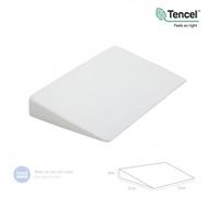 Cambrass Cuscino Inclinato Antireflusso Per Culla e Lettino Bianco in TENCEL Eco