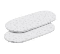 Cambrass Lenzuolo Con Angoli Per Mini Culla Merlo 35x80x7 Cm 2 Unità