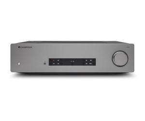 Cambridge Audio CXA81 MKII - Sistema HiFi con amplificatore stereo integrato da 80 Watt, Bluetooth aptX HD e DAC ESS SABRE - Grigio Lunare