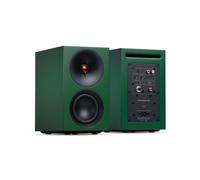 Cambridge Audio L/R S - 100W Diffusori Stereo Attivi Compatti con Bluetooth aptX HD, USB Audio, Ingressi Aux & Ottico, Uscita Subwoofer, Telecomando, Room Positioning, DynamEQ - Verde