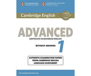 Cambridge English Advanced 1 for updated exam: Student’s Book without answers