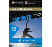Cambridge English. Empower B1. Pre-intermediate Class DVD