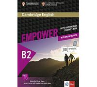Cambridge English Empower B2: Student’s Book + assessment package, personalised practice, online workbook & online teacher support