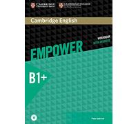 Cambridge English Empower. Intermediate. Workbook with Answers plus Downloadable Audio: Workbook with Answers with Downloadable Audio