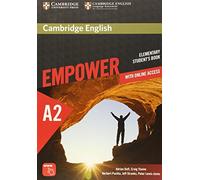 Cambridge English Empower. Level A2 Student's Book with Online Assessment and Practice, and Online Workbook