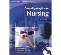 Cambridge english for nursing. Con 2 CD Audio [Lingua inglese]: Student's Book with Audio CDs