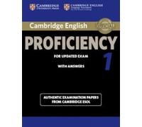 Cambridge English Practice Tests: Proficiency 1. Student's Book with Answers: Authentic Examination Papers from Cambridge ESOL