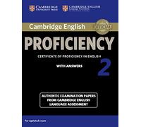 Cambridge English Proficiency 2 for updated exam. Student's Book with answers