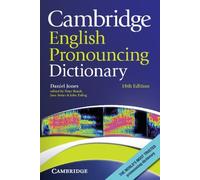 [Cambridge English Pronouncing Dictionary] [By: Jones, Daniel] [October, 2011]