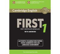 Cambridge first certificate in english. For updated exam. Student's book. With answers.