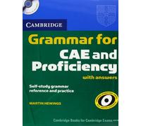 Cambridge Grammar for CAE and Proficiency: Book with answers and Audio-CD