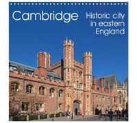 Cambridge - Historic city in eastern England (Wall Calendar 2027 12 × 12 Inch) C